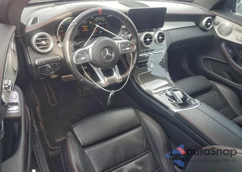 2022 Mercedes-Benz C 43 Amg z USA, uszkodzony, nr VIN W1KWJ6EB2NG110184